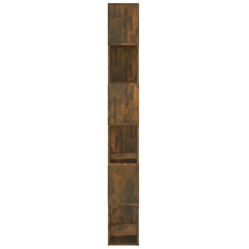 Spintelė knygoms/kambario pertvara, ąžuolo, 60x24x186cm
