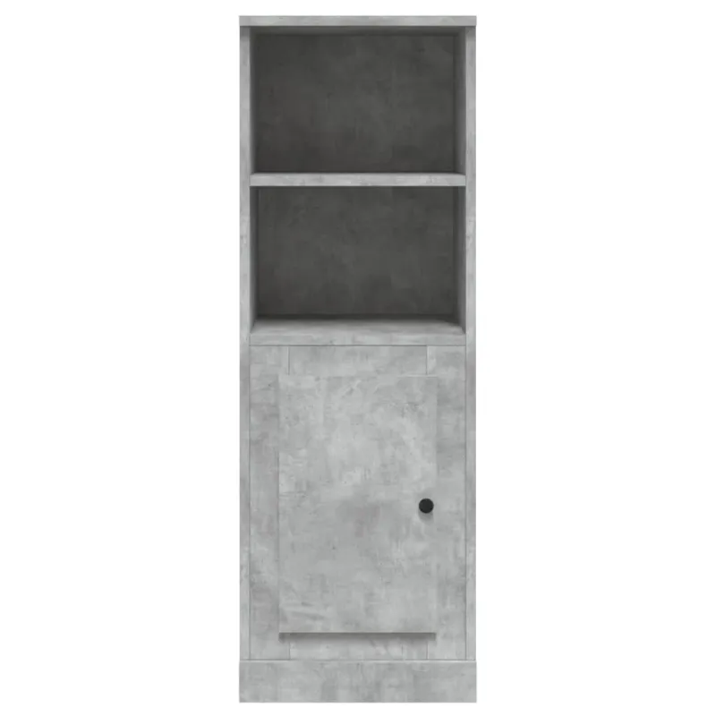 Komoda, betono pilka, 36x35,5x103,5cm, apdirbta mediena