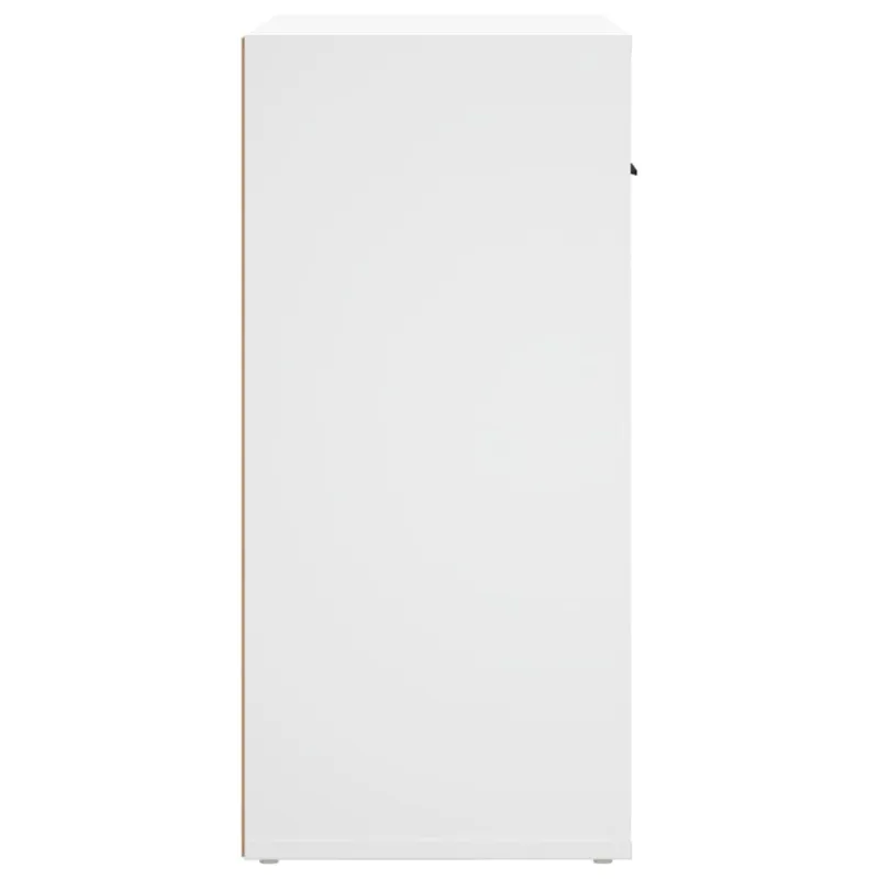 Šoninė spintelė, baltos spalvos, 80x33x70cm, apdirbta mediena