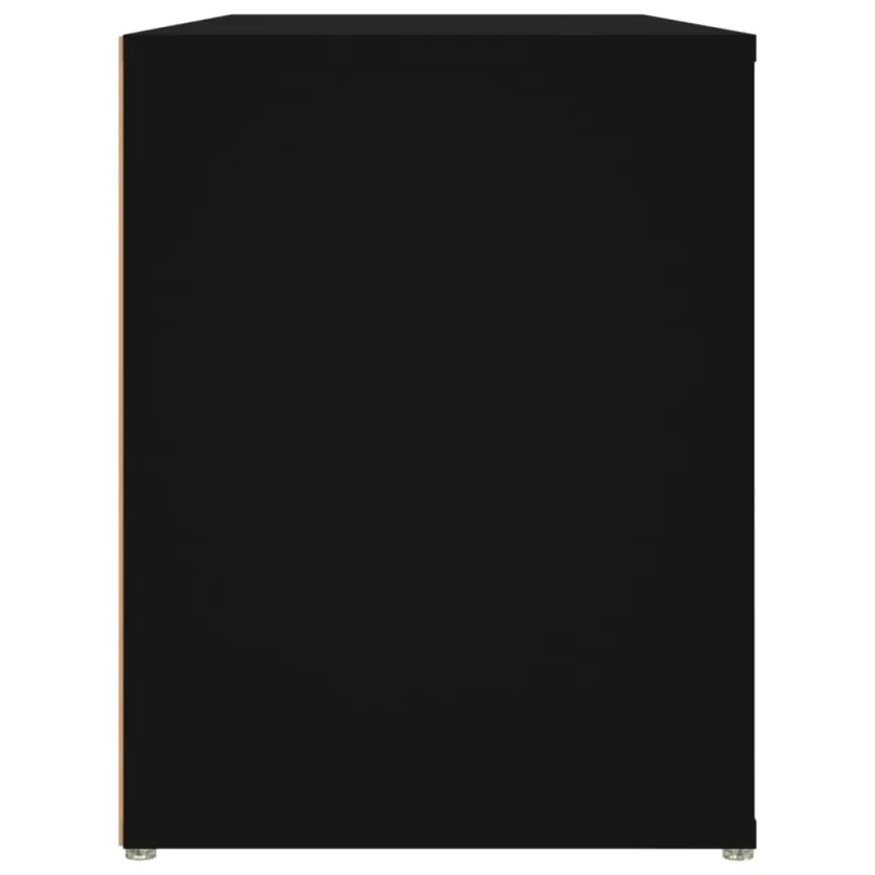 Lentyna batams, juodos spalvos, 100x35x45cm, apdirbta mediena