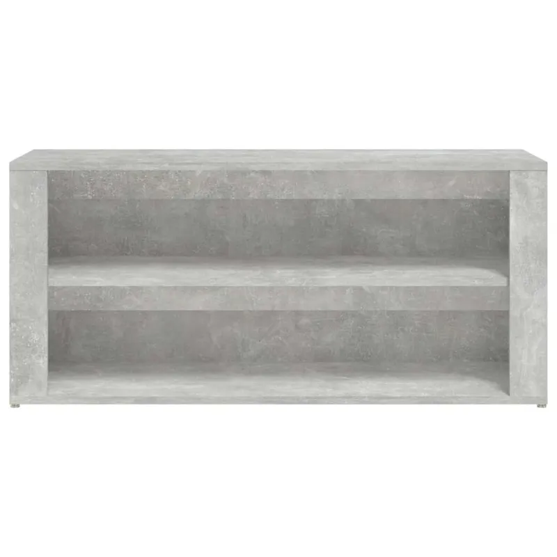 Lentyna batams, betono pilka, 100x35x45cm, apdirbta mediena