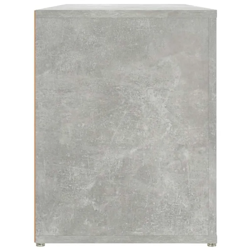 Lentyna batams, betono pilka, 100x35x45cm, apdirbta mediena