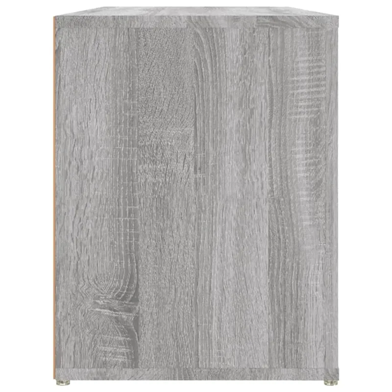 Lentyna batams, pilka ąžuolo, 100x35x45cm, apdirbta mediena