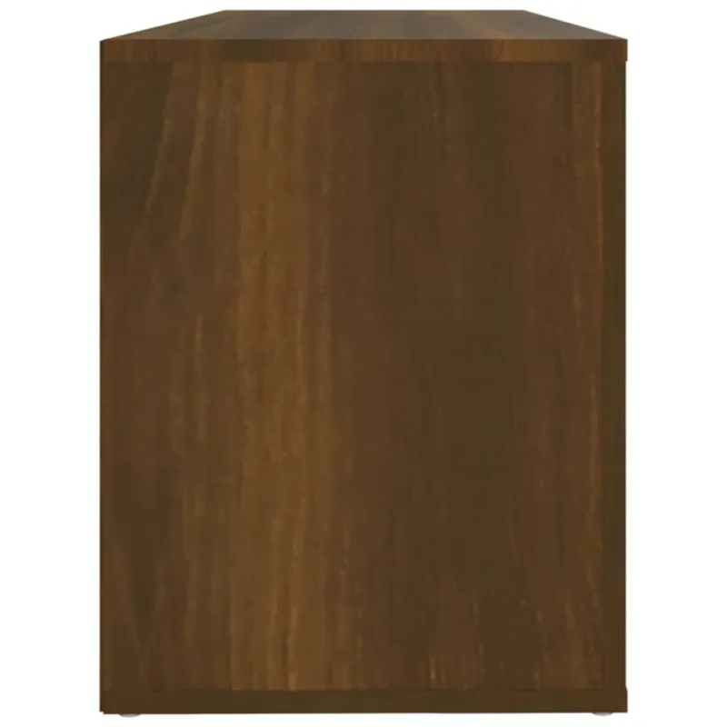 Spintelė batams, ruda ąžuolo, 100x35x45cm, apdirbta mediena