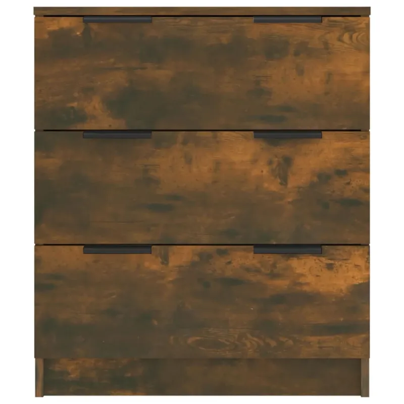 Šoninė spintelė, dūminio ąžuolo, 60x30x70cm, apdirbta mediena