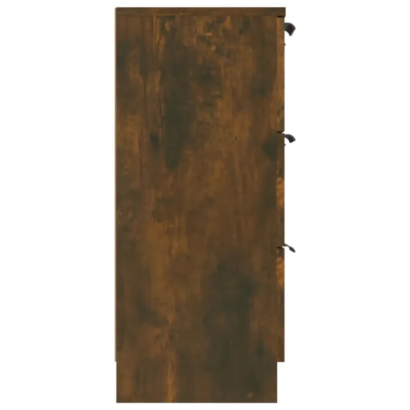 Šoninė spintelė, dūminio ąžuolo, 60x30x70cm, apdirbta mediena