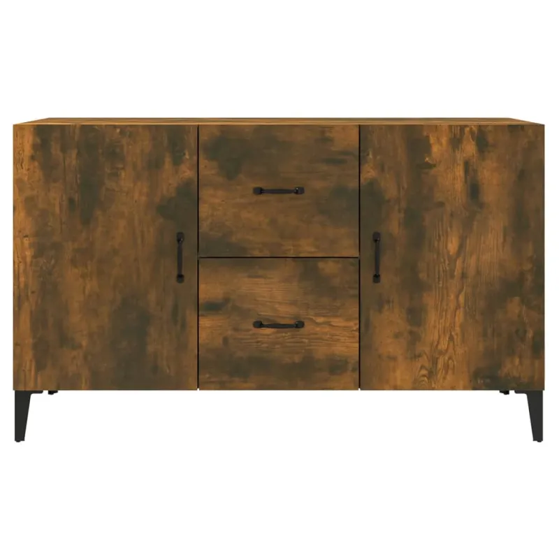 Šoninė spintelė, dūminio ąžuolo, 100x36x60cm, apdirbta mediena