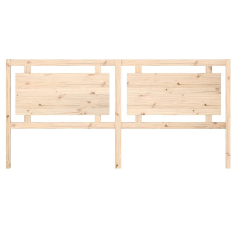 Lovos galvūgalis, 205,5x4x100cm, pušies medienos masyvas
