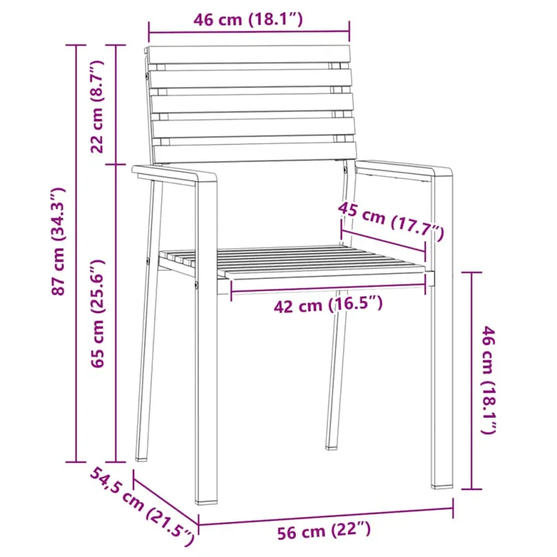 Sodo ruokailukokonaisuus 7 osaa Ruskea Kova akasiapuu