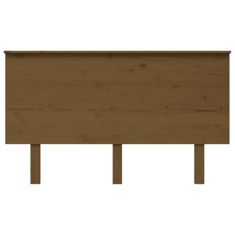 Lovos galvūgalis, medaus rudas, 139x6x82,5cm, pušies masyvas