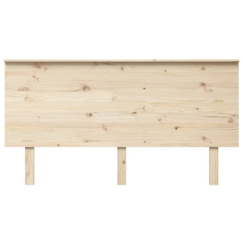 Lovos galvūgalis, 154x6x82,5cm, pušies medienos masyvas