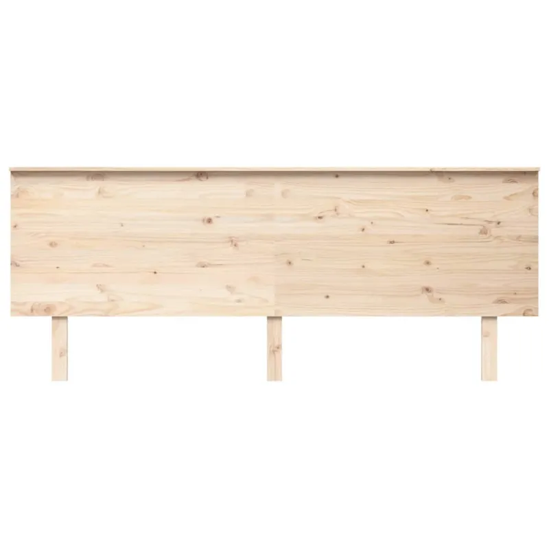 Lovos galvūgalis, 204x6x82,5cm, pušies medienos masyvas