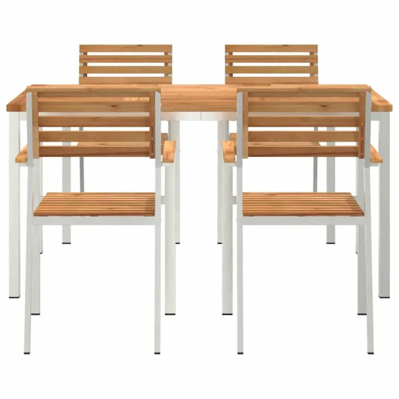 Sodo ruokailuryhmä 5 osaa Ruskea Kestävä Teka-levymateriaali
