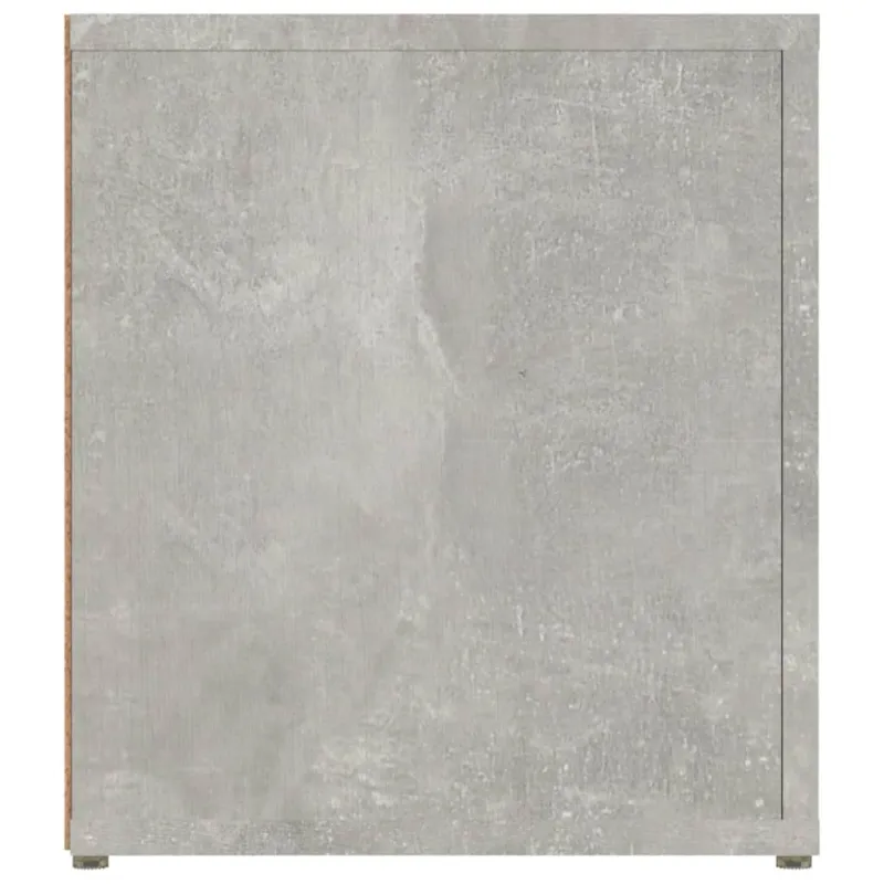 TV spintelės, 2vnt., betono pilkos, 80x31,5x36cm, mediena