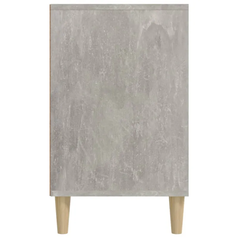 Spintelė batams, betono pilka, 102x36x60cm, apdirbta mediena