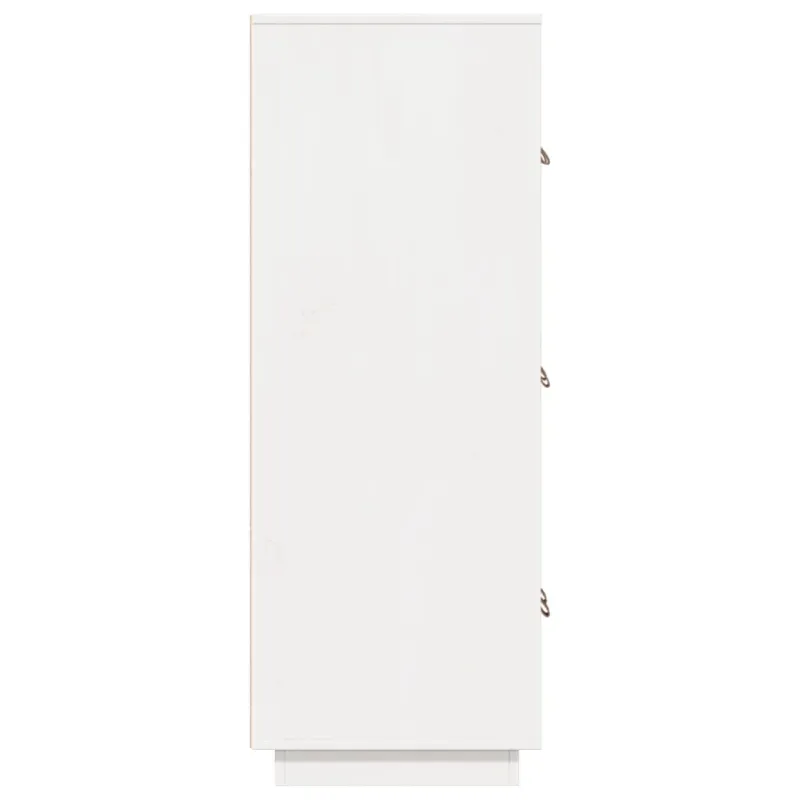 Komoda, balta, 67x40x108,5cm, pušies medienos masyvas