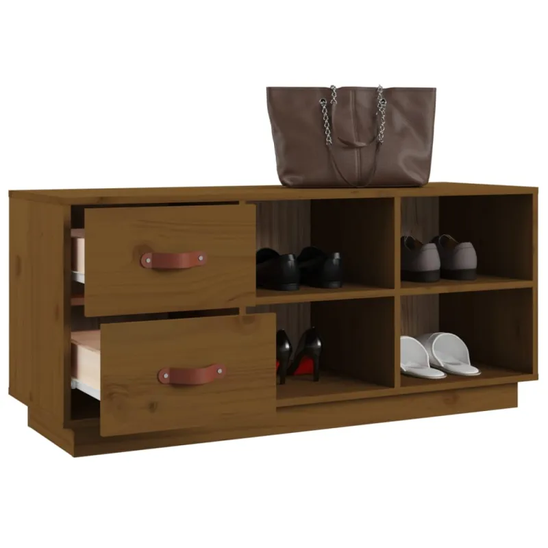 Suoliukas batams, medaus rudas, 100x34x45cm, pušies masyvas