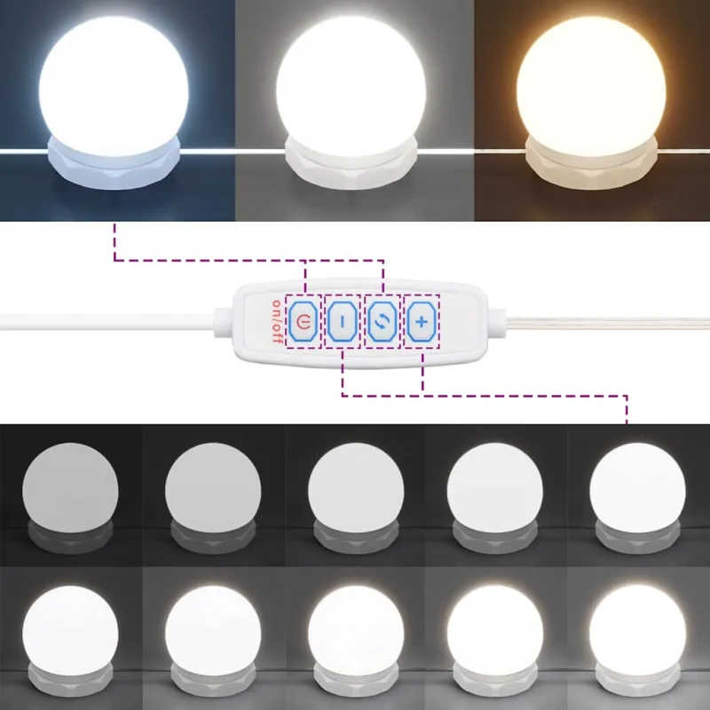 Veidrodinė spintelė su LED, dūminio ąžuolo, 76x15x55cm