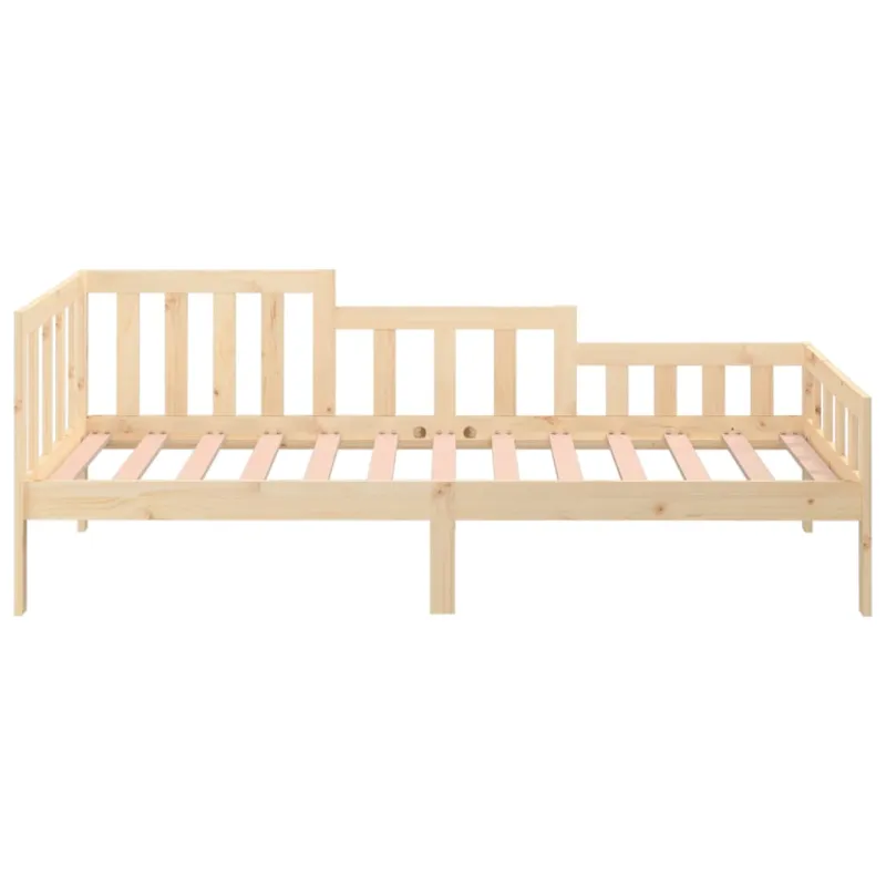 Lova be čiužinio, 80x200cm, pušies medienos masyvas