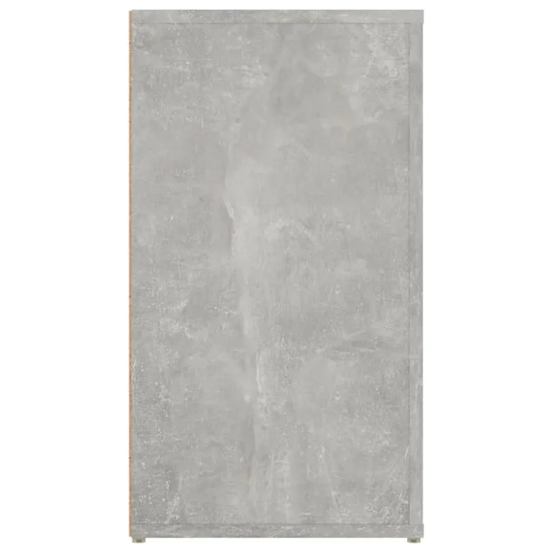 Šoninė spintelė, betono pilka, 100x33x59,5cm, apdirbta mediena