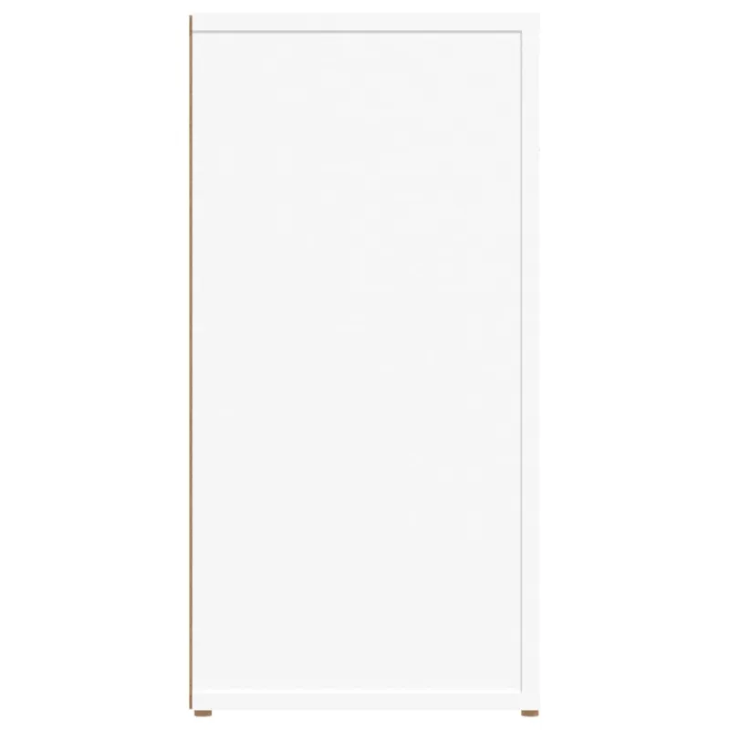 Šoninė spintelė, balta, 100x30x59,5cm, apdirbta mediena