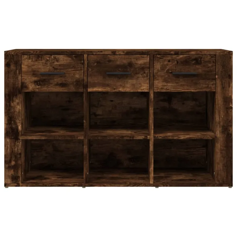 Šoninė spintelė, dūminio ąžuolo, 100x30x59,5cm, mediena