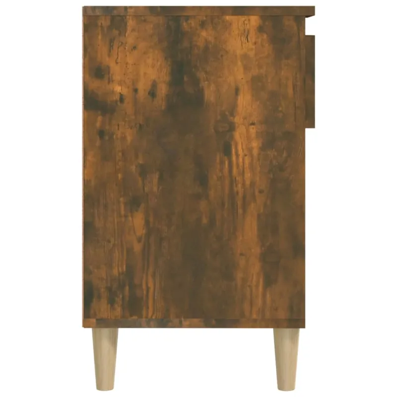 Spintelė batams, dūminio ąžuolo, 102x36x60cm, apdirbta mediena