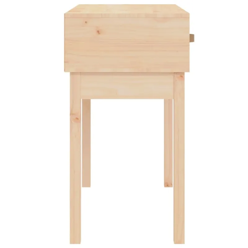 Konsolinis staliukas, 76,5x40x75cm, pušies medienos masyvas