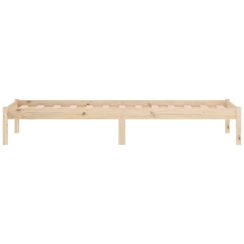 Lovos rėmas be čiužinio, 100x190cm, pušies masyvas, dvivietis