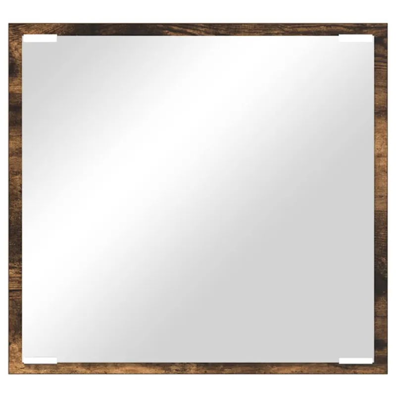 LED vonios veidrodis Rūkyta ąžuolas 40 x 37 x 8.5 cm