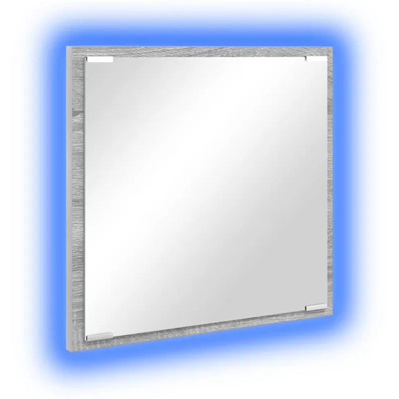 LED vonios veidrodis Pilkas Sonoma 40 x 37 x 8.5 cm