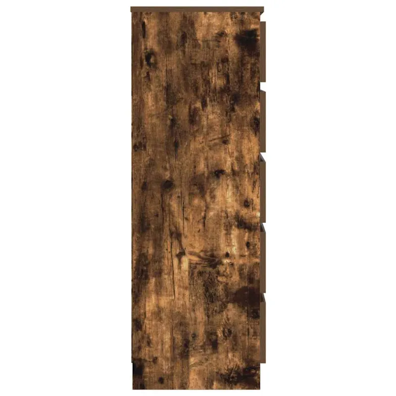 Spintelė su stalčiais, dūminio ąžuolo, 60x36x103cm, mediena