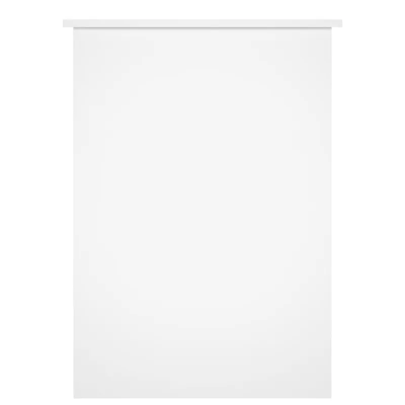 Rašomasis stalas, baltos spalvos, 100x55x75cm, apdirbta mediena