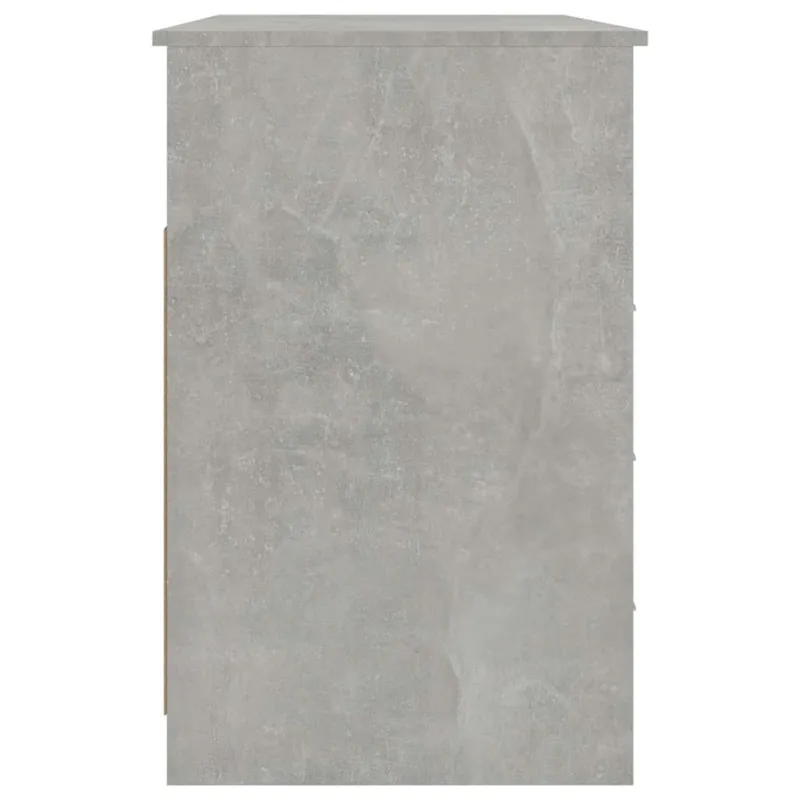 Rašomasis stalas, betono pilkas, 102x50x76cm, mediena