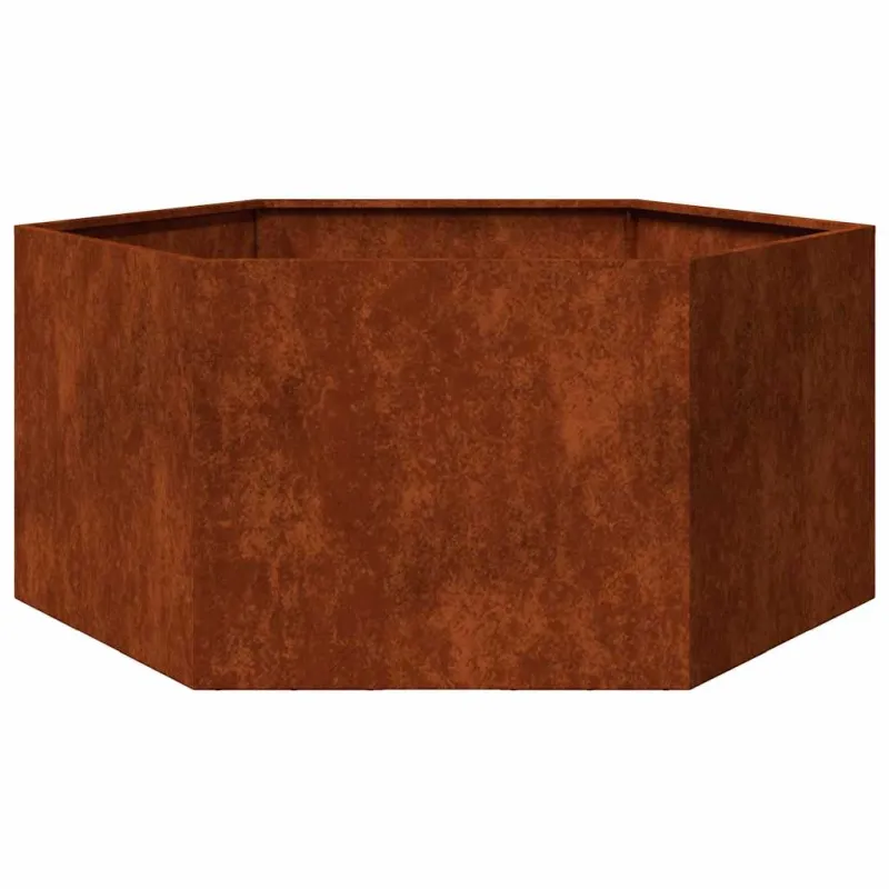 Lovelis, rūdžių spalvos, 90x90x45cm, Corten plienas