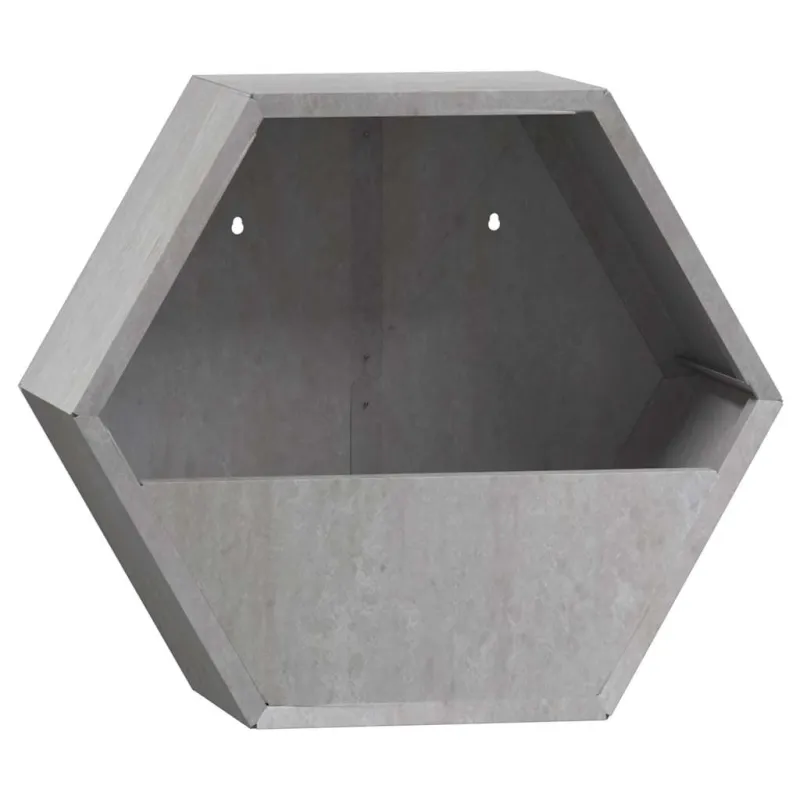 Sieniniai loveliai, 2vnt., rūdžių, 30x10x25cm, Corten plienas