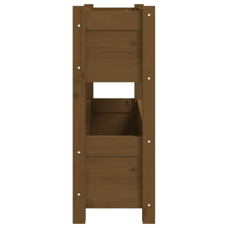 Lovelis, medaus rudas, 77x25x66cm, pušies medienos masyvas