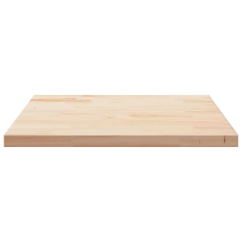 Stalviršis, 90x90x2,5cm, pušies medienos masyvas, kvadratinis