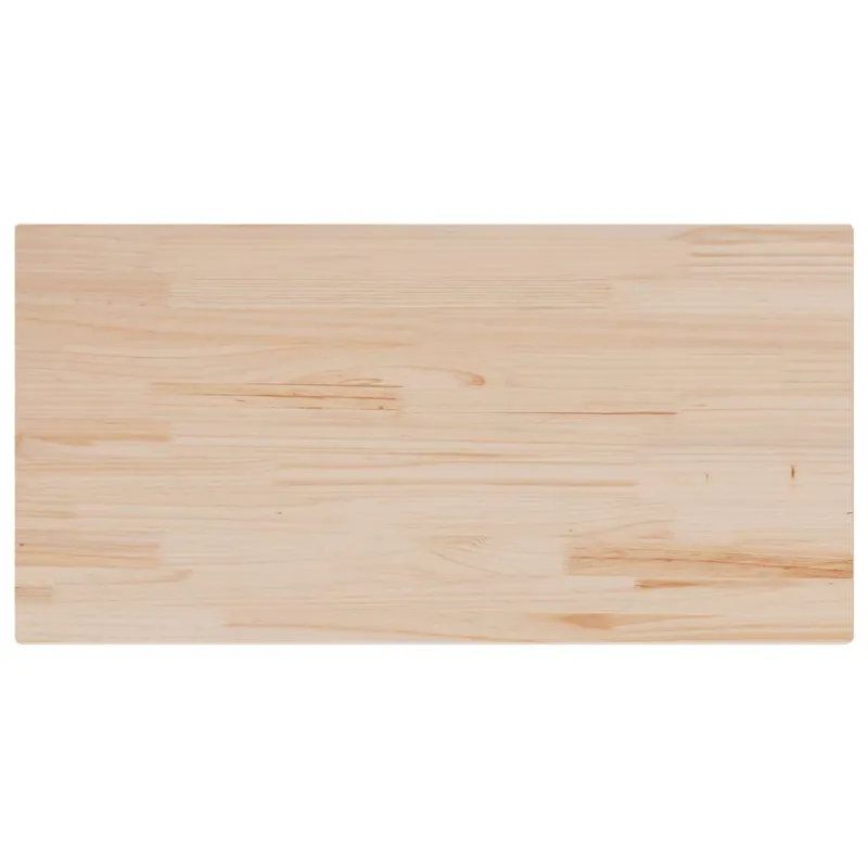 Stalviršis, 110x60x2,5cm, pušies medienos masyvas, stačiakampis