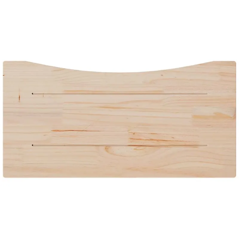 Rašomojo stalo stalviršis, 80x40x2,5cm, pušies medienos masyvas