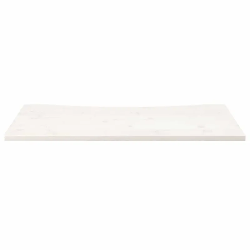 Rašomojo stalo stalviršis, baltas, 110x55x2,5cm, pušies masyvas