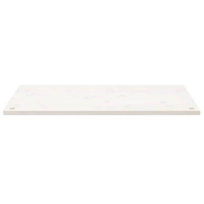 Rašomojo stalo stalviršis, baltas, 110x55x2,5cm, pušies masyvas