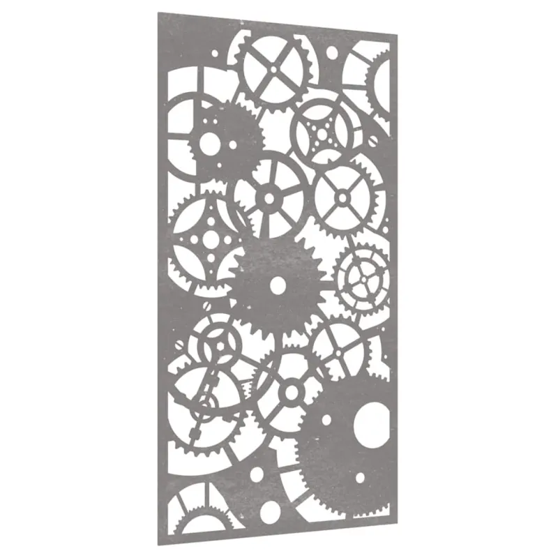 Sodo sienos dekoracija, 105x55cm, corten plienas