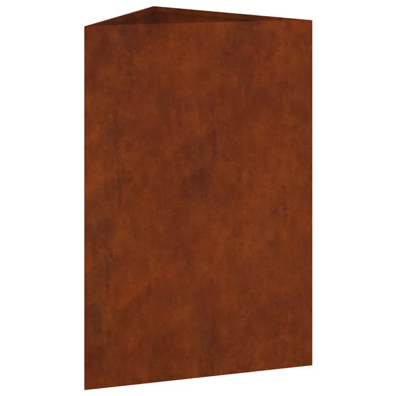 Sodo lovelis, 50x43x75cm, Corten plienas