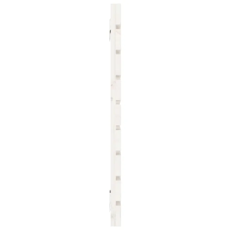 Sieninis galvūgalis, baltas, 126x3x63cm, pušies masyvas