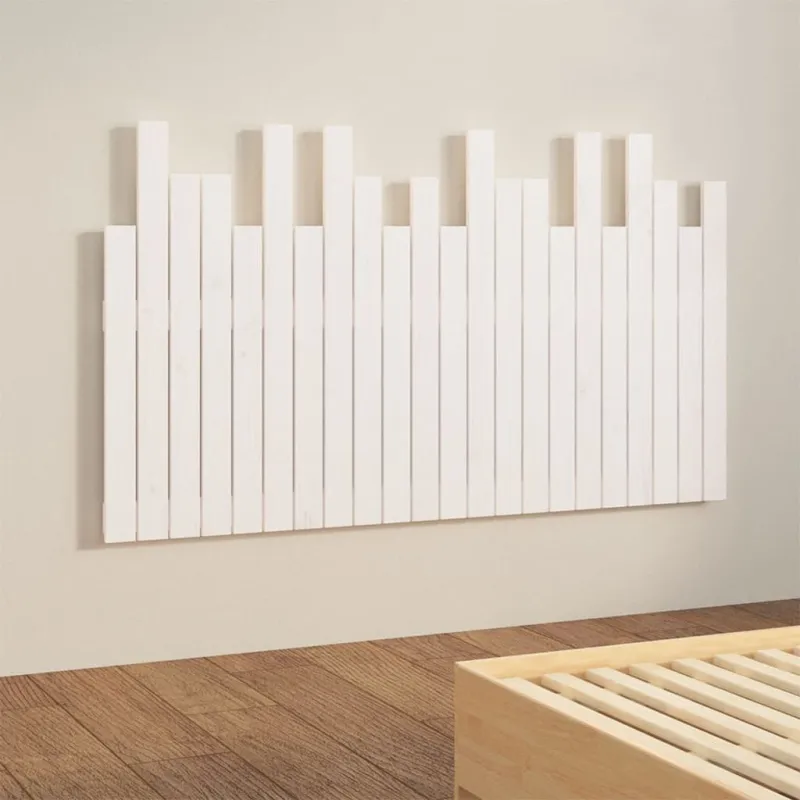 Sieninis galvūgalis, baltas, 140x3x80cm, pušies masyvas