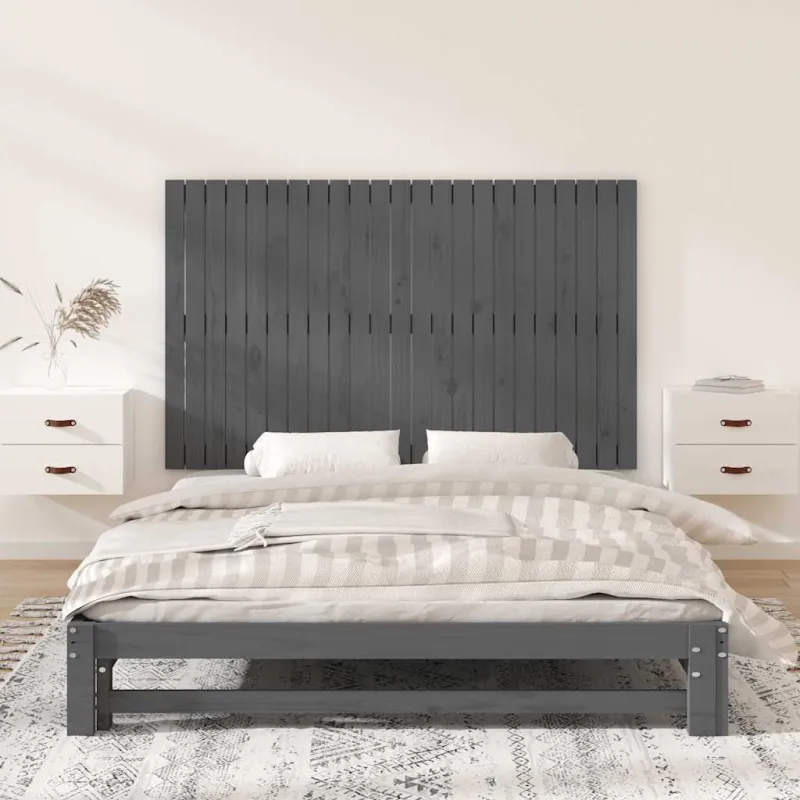 Sieninis galvūgalis, pilkas, 147x3x90cm, pušies masyvas