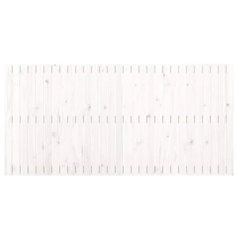 Sieninis galvūgalis, baltas, 185x3x90cm, pušies masyvas