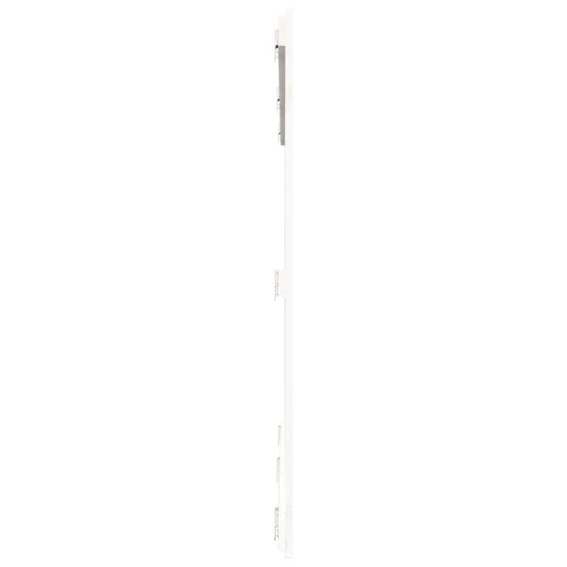 Sieninis galvūgalis, baltas, 204x3x110cm, pušies masyvas