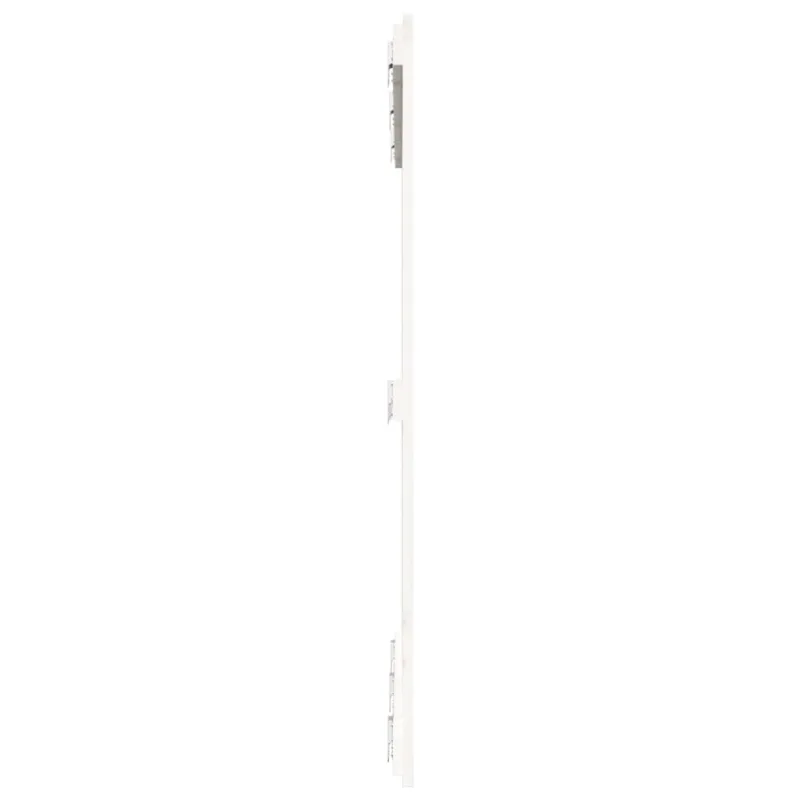 Sieninis galvūgalis, baltas, 127,5x3x110cm, pušies masyvas